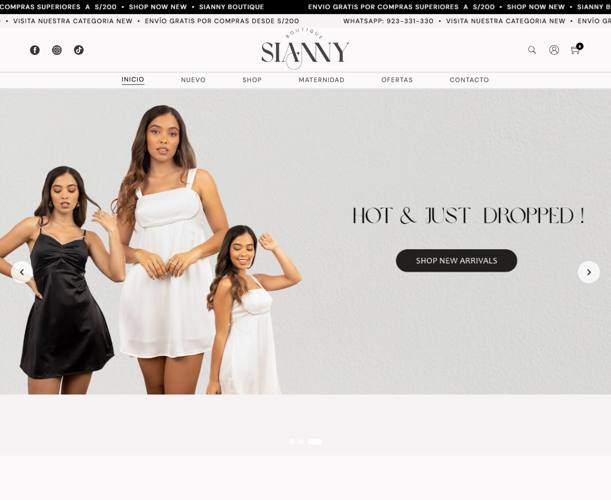 Logo de Sianny Boutique